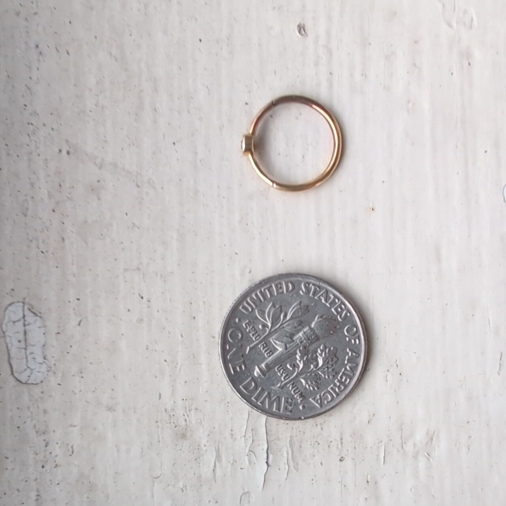 Maria Tash Scalloped Diamond Hoop Earring - Picture 2 of 6